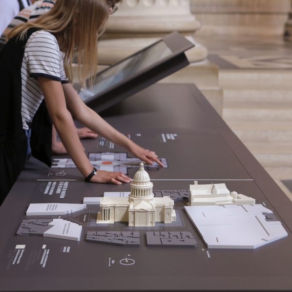 Tactile Model Pantheon Paris