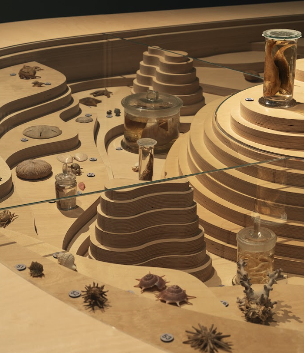 Detail der Tafel „Sagami-Bucht“. © Louis Matton